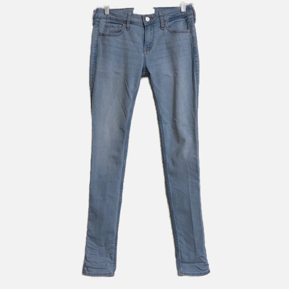 Hollister Authentic Denim Super Skinny Blue Jeans. Size 3R - Picture 1 of 9